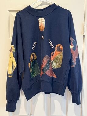 Extremely Rare Kanye West Ye Jesus is King Yeezy Sweeter XL Never Worn